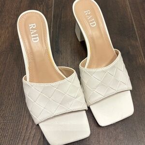 White heels